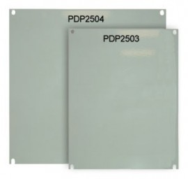 Precision Digital PDP2503 Meter Enclosure Sub-Panel, steel, 8.75 x 6.88"-