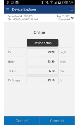 ProComSol DevComDroid Logiciel de communication pour appareils intelligents pour Android-