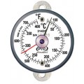 PTC Instruments 314DST1L Dual-Scale Tab Thermometer with ancillary hand, 50 to 750&amp;deg;F/10 to 400&amp;deg;C-