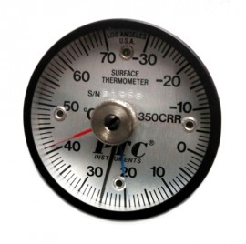 PTC Instruments 350CRRMM Thermom&amp;egrave;tre pour rails avec aiguilles max-min, -30 &amp;agrave; 70&amp;deg;C-