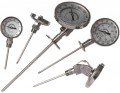 Pyromation BMI3A49-006-9HN-G-P-1170 Bi-Metal Thermometer, 1/2&quot; NPT, 0 to 220&amp;deg;F -