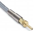 Ralston 1P1P-HOS-1m Quick-Test Hose, 0.13&quot; tube stub brass hose ends, 1 m L-