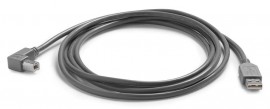 Ralston DGAU-0191 USB Cable, straight USB type-A x right-angle USB type-B, 2 m L-