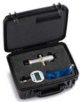 Ralston DP0V-KIT3-VJ Ensemble d'&amp;eacute;talonnage avec pompe &amp;agrave; main pneumatique et manom&amp;egrave;tre LC10, 100 psi-