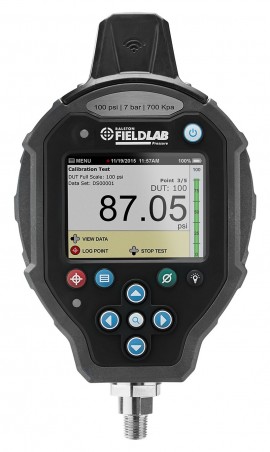 Ralston FLP1-GN-2B-W1 Wireless ATEX/IECEx Pressure FieldLab Instrument, 500 psi, 0.25&quot; male BSPP connection-