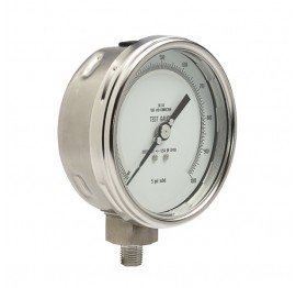 Ralston GAUG-0600 Analog Test Gauge, 0 to 600 psig-