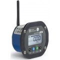 Ralston LC30-GB2M-00-B1 Panel-Mounted Pressure Gauge with Bluetooth, 5 psi, 0.25&quot; male NPT back connection-