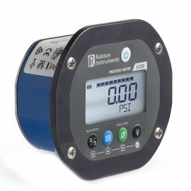 Ralston Field Gauge LC30 Pressure/Vacuum/Temperature Sensor Gauge, 15 psi, back mount-