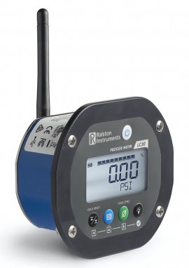 Ralston LC30-GJ2M-00-W1 LC30 Pressure Gauge, 100 psi, 0.25&quot; male NPT connection-