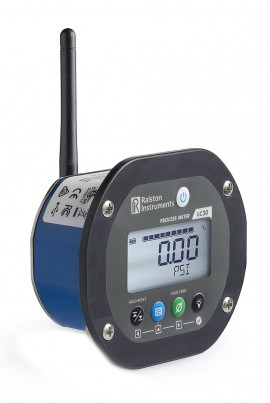 Ralston Field Gauge LC30 Dual Pressure/Vacuum Sensor Gauge with wireless radio, 1000/30 psi-