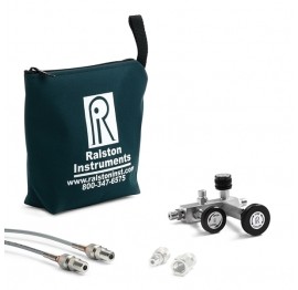 Ralston QSCM-2MSA-20-2 Collecteur QSCM avec adaptateur de manom&amp;egrave;tre 0.25&amp;quot; MNPT, cl&amp;eacute; de 15.88 mm-