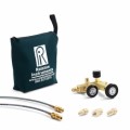 Ralston QTCM-2FBA-20-2 QTCM Manifold with &amp;frac14;&amp;quot; FNPT Gauge Adapter, 2 x &amp;drac14;&amp;quot; MNPT process connections-