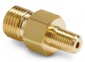 Ralston QTHA-0.5MB0 Brass Connector, 0.06&quot; male NPT x male Quick-Test, no check-valve-