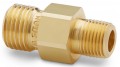 Ralston QTHA-1MBO Brass, 1/8&quot; Male NPT x male Quick-Test No Check Valve-