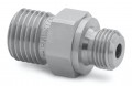 Ralston QTHA-1MS0-RS G Male BSPP x Male Quick-Test Adapter, 0.13&quot;, stainless steel-
