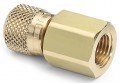 Ralston QTHA-2FBA-RG G Female BSPP (ISO 228/1) x Female Quick-Test Adapter, 0.25&quot;, brass-