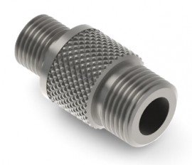 Ralston QTHA-3MS0-RS-D6 G 3/8 Male BSPP x Male Quick-Test Adapter-