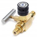 Ralston QTHA-BLB0-HH Block and Bleed Valve, male Quick-Test inlet x male Quick-Test outlet-