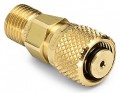 Ralston QTHA-MTB0-10mm Tube Fitting x Male Quick-Test Adapter, 10 mm, brass-