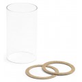 Ralston QTHP-RESV Polycarbonate Liquid Reservoir and 2 gaskets, 13.5 cu in-