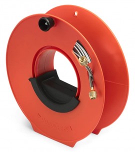 Ralston QTQT-HOS-50FT Quick-Test 6,900 psi Hose, 50' L with hose reel, brass ends-