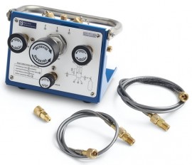 Ralston QTVC-1MBA-2m-1m Precision Volume Controller, 0.125" male NPT gauge connection-