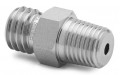 Ralston XTHA-2MS0 Male NPT x Male Quick-Test XT Adapter, 0.25&quot;, stainless steel-