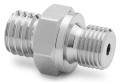 Ralston XTHA-2MS0-RS G Male BSPP (ISO 228/1) x Male Quick-Test XT Adapter, 0.25&quot;, stainless steel-