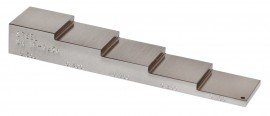 RAY-CHECK 5-STEP I 5 Step Imperial Calibration Block, 1018 steel-