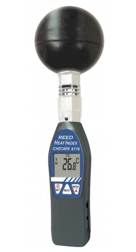 REED 8778 Heat Stress WBGT Meter-