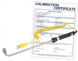 REED R2930-NIST Right Angle Thermocouple Surface Probe, Type K, -58 to 932&amp;deg;F (-50 to 500&amp;deg;C),  -