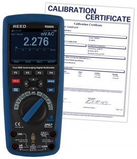 REED R5005 True RMS Bluetooth/Waterproof Industrial Multimeter, Data Logger,  -