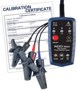 REED R5044-NIST D&amp;eacute;tecteur de phase s&amp;eacute;curitaire sans contact, -