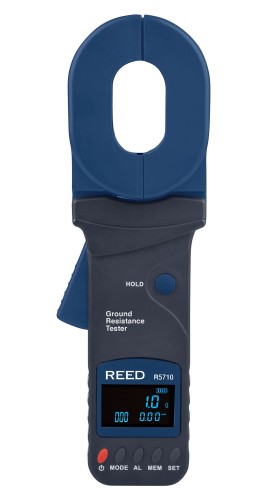 REED R5710 Testeur de r&amp;eacute;sistance de terre &amp;agrave; pince-