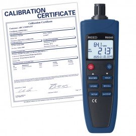 REED R6040-NIST Psychrom&amp;egrave;tre/thermo-hygrom&amp;egrave;tre,-