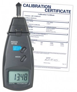 REED R7100 Combination Contact / Laser Photo Tachometer,  -