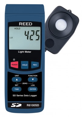 REED R8100SD Luxm&amp;egrave;tre avec enregistrement de donn&amp;eacute;es-