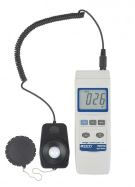 REED R8120 Lux Light Meter with Detachable Sensor, 20,000 Lux-