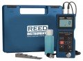 REED TM-8811-KIT Jauge d&#039;&amp;eacute;paisseur ultrasonique avec bloc d&#039;&amp;eacute;talonnage de 5 &amp;eacute;paisseurs-