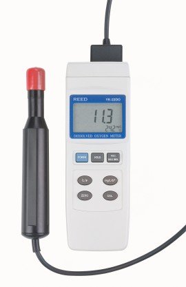 REED YK-22DO Compteur d'oxyg&amp;egrave;ne dissous-