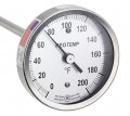 REOTEMP A36PF-F43 Heavy Duty Compost Thermometer, 0 to 200&amp;deg;F, 3' stem-