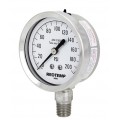 REOTEMP PR25 Heavy-Duty Repairable Stainless Gauge, 0 to 60 psi, &amp;frac14;&amp;quot; NPT-