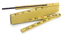 RIDGID 1620 Fiberglass Folding Extension Rule, 6&#039;-