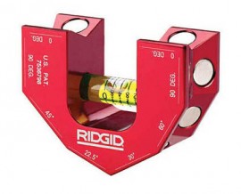 RIDGID 36258 Machined Aluminum U-Shape Level, 2.5"-