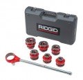 RIDGID 12-R Exposed Ratchet Threader Set, &amp;frac12; to 2&amp;quot;, NPSM-