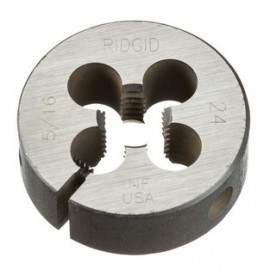 RIDGID 38390 Alloy RH Bolt Threader Button Die, UNF, 5⁄16-24-