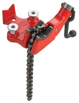 RIDGID 40190 1/2&amp;quot; Top Screw Bench Chain Vise for Plastic Pipe, 2 to 7/8&amp;quot; OD-