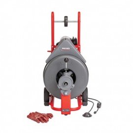 RIDGID 44212 K-750 Drum Drain Cleaning Machine with 3/4&amp;quot; x 100&#039; cable, 230 V-