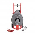 RIDGID 44217 K-750 Drum Drain Cleaning Machine with 5/8&amp;quot; x 75&#039; cable, 230 V-