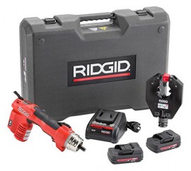 RIDGID RE 6 Electrical Tool Kit with Crimp &amp; Swiv-L-Punch Head-